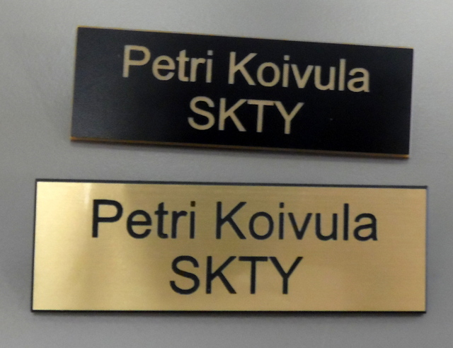 Nimikyltit SKTY Nimikyltit SKTY
