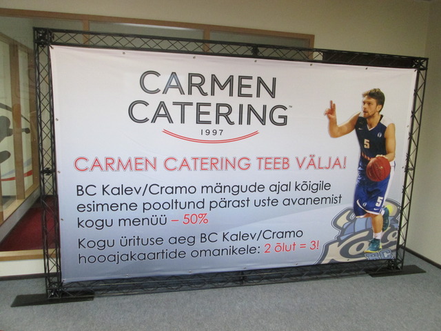 3,2 x 2m Trussi banderolliteline Carmen Catering 3,2 x 2m Trussi banderolliteline Carmen Catering