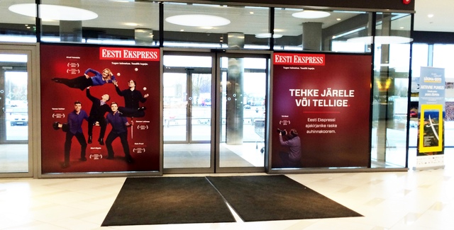 Tarrat ostoskeskuksessa Tarrat ostoskeskuksessa