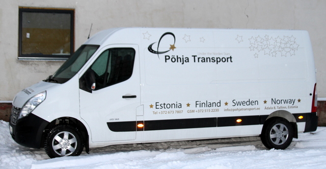 Mainosteippaukset Põhja Transport Mainosteippaukset Põhja Transport