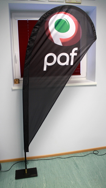 PAF mainoslippu PAF mainoslippu