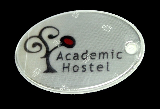 Ovaali pehmoheijastin Academic Hostel