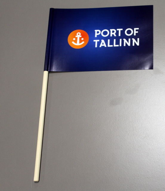 PORT OF TALLINN paperilippu varrella PORT OF TALLINN paperilippu varrella