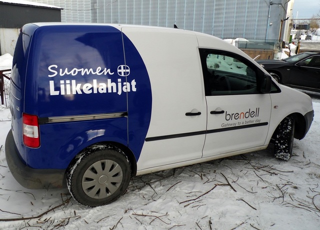 Suomen Liikelahjat tarramainos Suomen Liikelahjat tarramainos