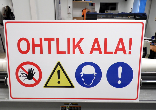 Varoituskyltti Varoituskyltti