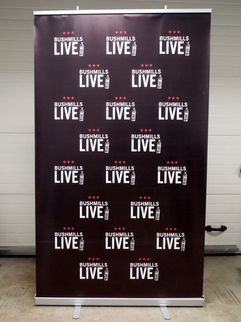 120 cm leveä RollUp Bushmills 120 cm leveä RollUp Bushmills