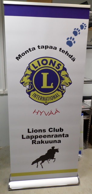 Roll up Exclusive Lions Club Lappeenranta Rakuuna