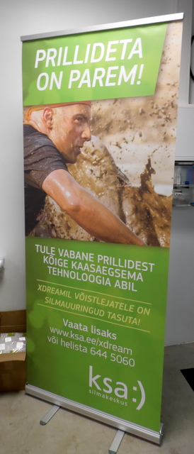 Roll-up Ksa silmakeskus Roll-up Ksa silmakeskus