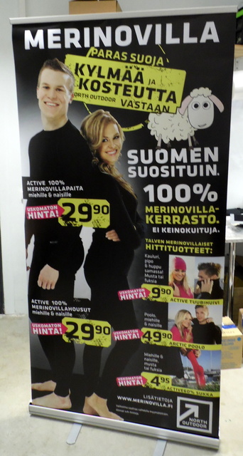 Klassinen Roll-Up 1000x2000 mm Klassinen Roll-Up 1000x2000 mm