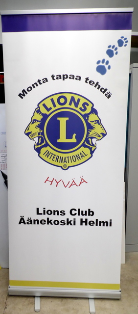 Roll-Up Lions Club Äänekoski Helmi Roll-Up Lions Club Äänekoski Helmi