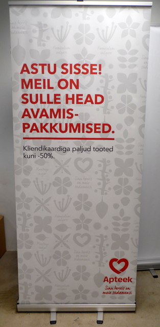 Roll-Up Südame Apteek Roll-Up Südame Apteek