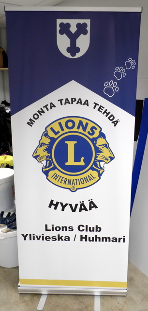 Klassinen Roll-Up Lions Club Ylivieska Huhmari