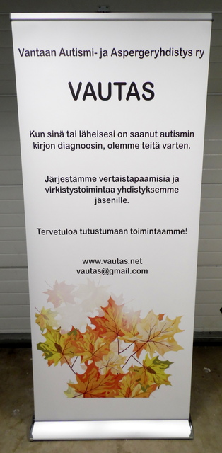 Roll-up Exclusive 850x2000 mm Vantaan Autismi- ja Aspergeyhdistys Roll-up Exclusive 850x2000 mm Vantaan Autismi- ja Aspergeyhdistys