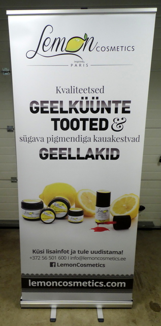 Classic Roll Up 850x2000 mm Lemon Cosmetics Classic Roll Up 850x2000 mm Lemon Cosmetics
