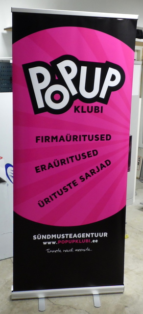 Roll-Up Popup Klubi Roll-Up Popup Klubi