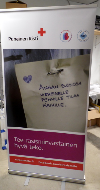 Klassinen Roll-Up 1000x2000 mm Puinainen Risti Klassinen Roll-Up 1000x2000 mm Puinainen Risti