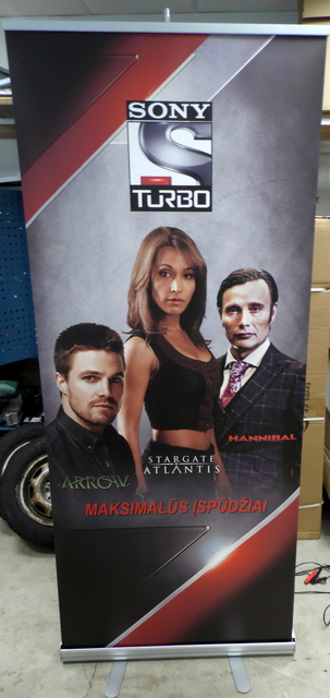 Classic Roll Up 850x2000 mm Sony Turbo Classic Roll Up 850x2000 mm Sony Turbo