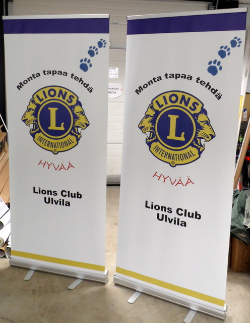 Klassinen Roll-Up Lions Club Ulvila