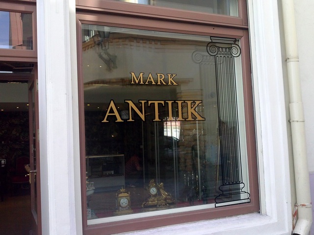 Ikkunatarrat MARK ANTIIK