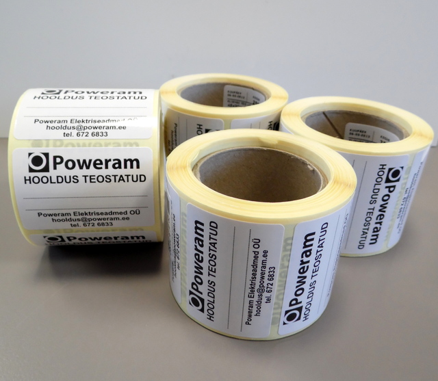 Poweram etkettitarrat Poweram etkettitarrat