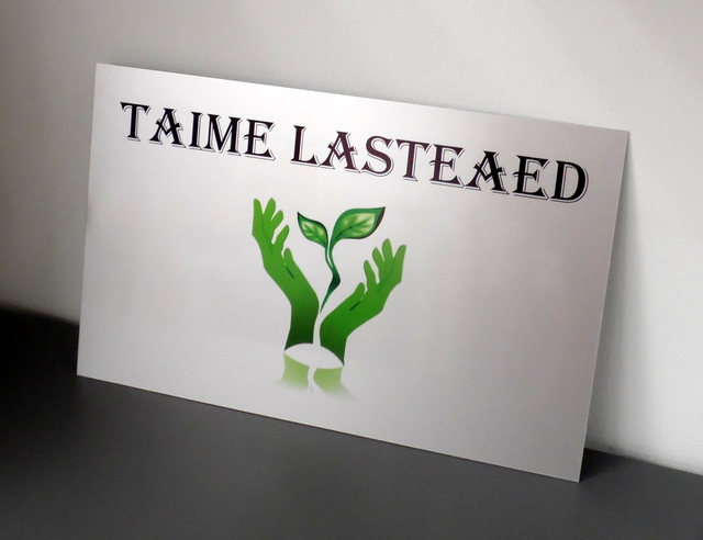 Julkisivukyltti Taime lasteaed Julkisivukyltti Taime lasteaed
