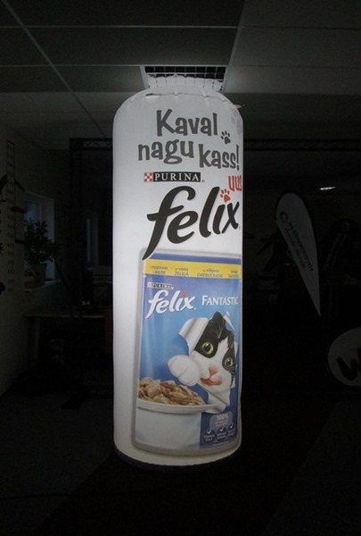 Ilmatäytteinen sylinteri Felix Ilmatäytteinen sylinteri Felix
