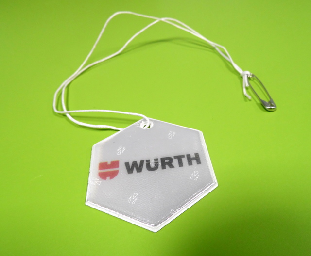 WÜRTH pehmoheijastin