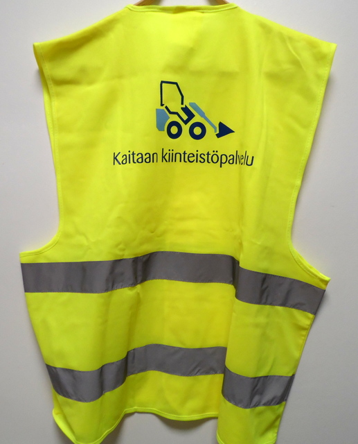 Heijastinliivi Kaitaan kiinteistöpalvelu Heijastinliivi Kaitaan kiinteistöpalvelu