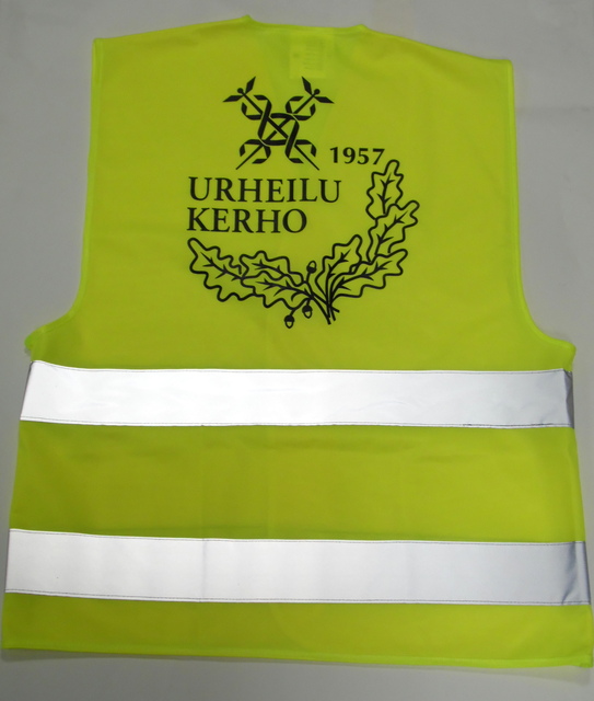 Heijastinliivi Tullin Urheilukerho Heijastinliivi Tullin Urheilukerho