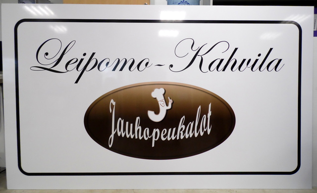 Mainoskyltti Leipomo-Kahvila Mainoskyltti Leipomo-Kahvila