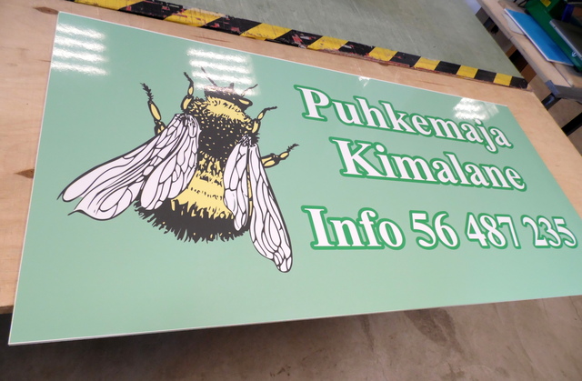 Mainoskyltti Puhkemaja Kimalane Mainoskyltti Puhkemaja Kimalane