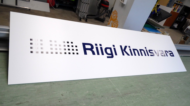 Mainoskyltti Riigi Kinnisvara Mainoskyltti Riigi Kinnisvara