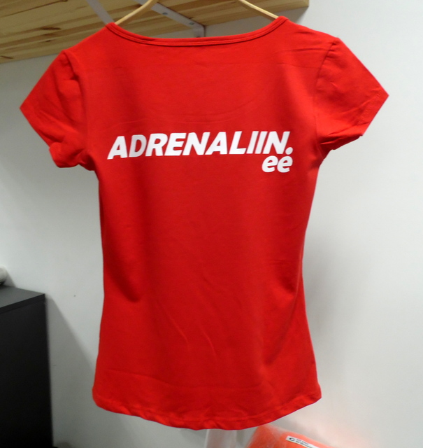 Naisten t-paita adrenaliin Naisten t-paita adrenaliin