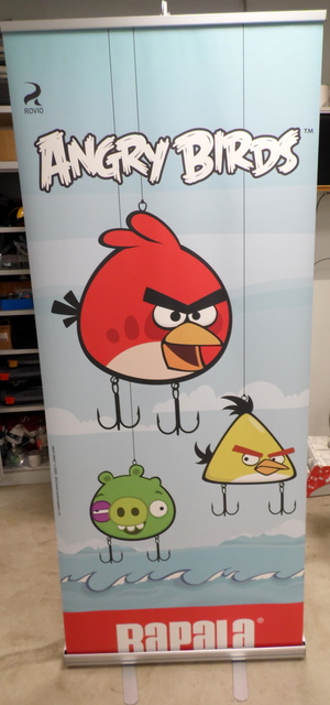 Roll-UP teline Angry Birds