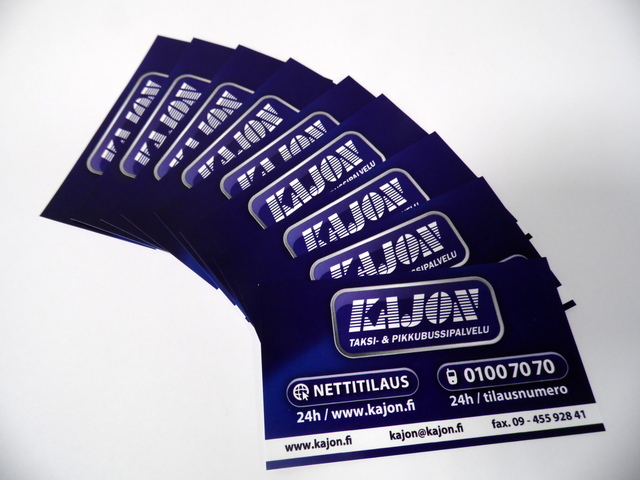 Käyntikortit KAJON Käyntikortit KAJON