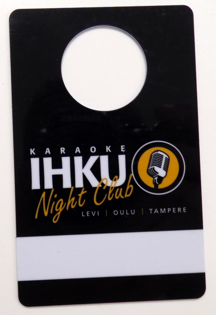 Narikkalaput logolla Night Club IHKU Narikkalaput logolla Night Club IHKU