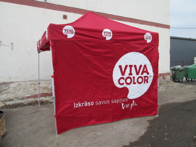 3x3 Pop-up telta Viva color