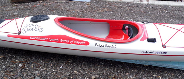 World of Kayaks mainosteippaus World of Kayaks mainosteippaus
