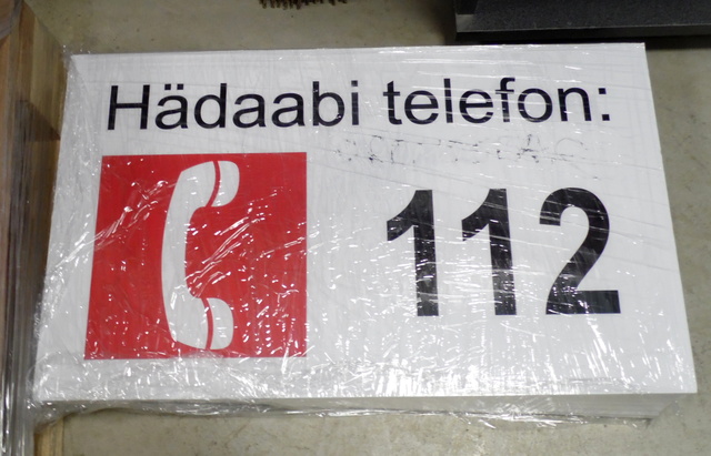 Varoituskyltti 112 Varoituskyltti 112