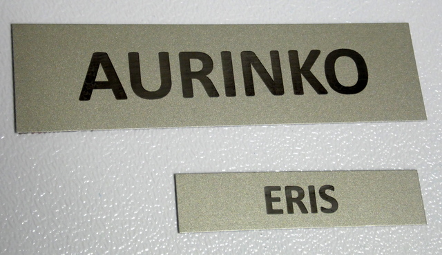 Kaiverrettu alumiinikyltit Kaiverrettu alumiinikyltit