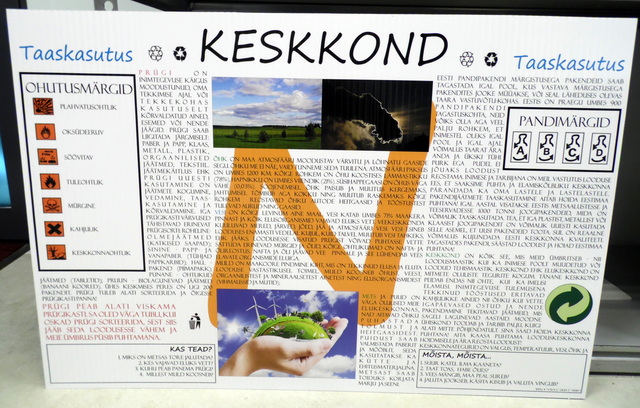 Bip levy kyltti Keskkond Bip levy kyltti Keskkond