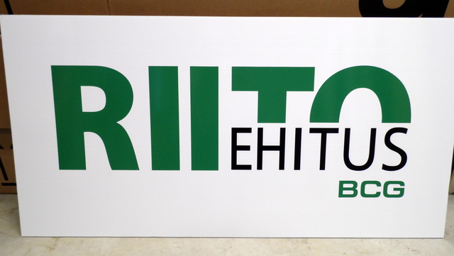Logokyltti Riito Ehitus Logokyltti Riito Ehitus