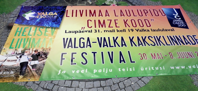 PVC bänneri Liivimaa Laulupidu PVC bänneri Liivimaa Laulupidu