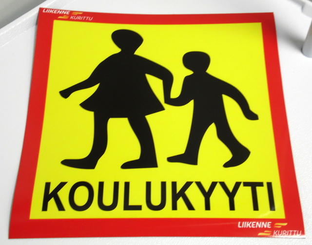 Magneettitarra Koulukyyti Liikenne Kurittu Magneettitarra Koulukyyti Liikenne Kurittu
