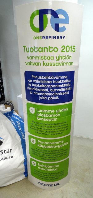 Pop-up ständi Neste Oil Pop-up ständi Neste Oil
