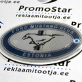 Ovaali muotoinen pehmoheijastin - Ford Mustang Club