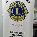 Roll-Up Lions Club Helsinki Pihlajamäki