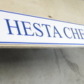 Ohjekyltti Hesta Chemicals