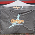 3x6 Pop up teltta Origo Koirapalvelu logolla