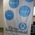 Lipukankaasta banneri Pärnu Konveretntsid